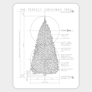 The Perfect Christmas Tree Magnet